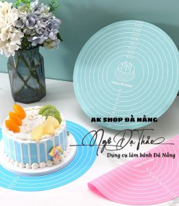 TẤM SILICON LÓT BÀN XOAY 30CM