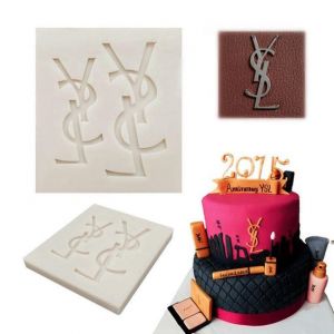 KHUÔN SILICON 2 LOGO YSL