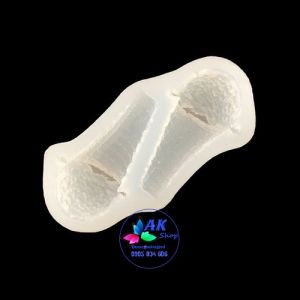 KHUÔN SILICON 2 KEM ỐC QUẾ