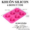 khuon-silicon-6-donut-tim - ảnh nhỏ 3