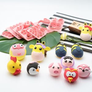 KHUÔN CUTTER NHỰA HỒNG BÁNH BAO