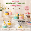 set-50-khuon-giay-cupcake-cung-caro - ảnh nhỏ 3