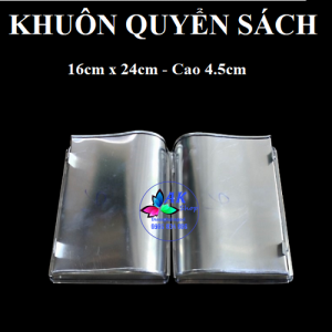 BỘ 2 KHUÔN NHÔM GIA CÔNG QUYỂN SÁCH SIZE 16