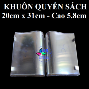 BỘ 2 KHUÔN NHÔM GIA CÔNG QUYỂN SÁCH SIZE 20