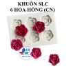 khuon-silicon-6-hoa-hong-chu-nhat - ảnh nhỏ  1