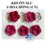 khuon-silicon-6-hoa-hong-chu-nhat - ảnh nhỏ 2