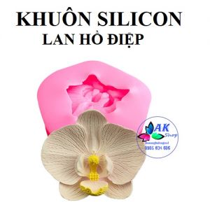 KHUÔN SILICON LAN HỒ ĐIỆP 6.5CM