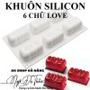 khuon-silicon-mousse-6-chu-love - ảnh nhỏ  1