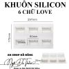 khuon-silicon-mousse-6-chu-love - ảnh nhỏ 3