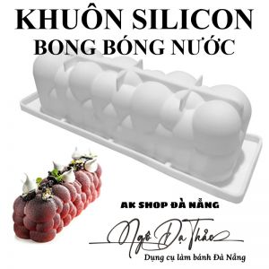 Khuôn silicon mousse bong bóng nước