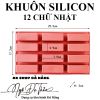 khuon-silicon-mousse-12-hinh-chu-nhat - ảnh nhỏ 3