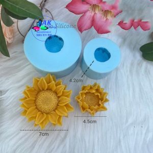 KHUÔN SILICON 2 HOA HƯỚNG DƯƠNG