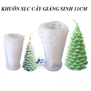KHUÔN SILICON CÂY GIÁNG SINH 11CM