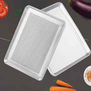 Khay nhôm đúc 40*60 - Đế liền - Đế lỗ