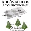 khuon-silicon-mousse-6-cay-thong-cham-bi-giang-sinh - ảnh nhỏ 2