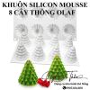 khuon-silicon-mousse-6-cay-thong-olaf-giang-sinh - ảnh nhỏ 2