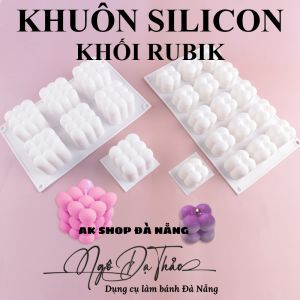 Khuôn silicon mousse rubik