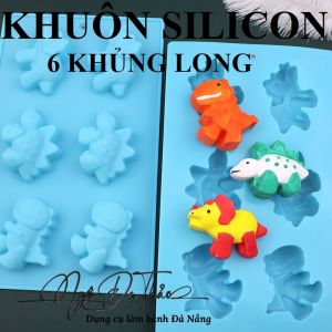 Khuôn silicon 6 khủng long