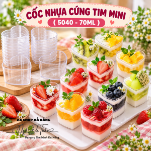 Cốc nhưa mica cứng TIM MINI 5040