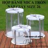 hop-mica-dung-banh-tron-size-26-cao-38cm - ảnh nhỏ 2