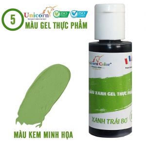 Màu gel thực phẩm UNICORN 28ml ( XANH TRÁI BƠ)