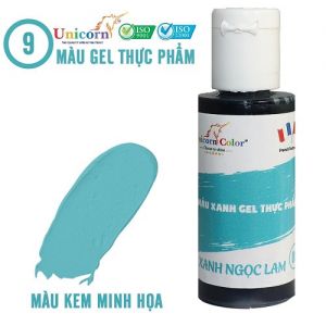 Màu gel thực phẩm UNICORN 28ml ( XANHNGỌC LAM)