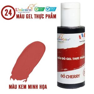 Màu gel thực phẩm UNICORN 28ml ( ĐỎ CHERRY)