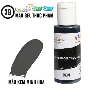 Màu gel thực phẩm UNICORN 28ml (ĐEN)