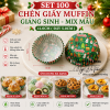 set-100-chen-giay-muffin-dk-day-5-0cm-giang-sinh-mix - ảnh nhỏ 3