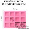 khuon-silicon-12-hinh-vuong-3-0cm - ảnh nhỏ 3