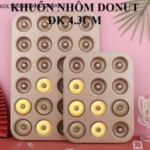 Khay nhôm nướng bánh DONUT 4.3cm