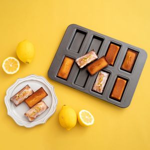 Khuôn nhôm financier 8 bánh