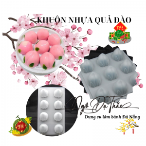 Khuôn nhựa quả đào các loại