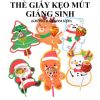 set-30-the-giay-keo-mut-giang-sinh - ảnh nhỏ 2