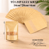 set-10-tui-giay-zip-cua-so-kraf-14cm20cm4cm - ảnh nhỏ  1