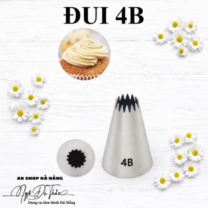 Đui bánh quy - su kem 4B