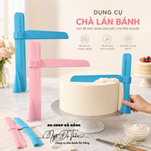 Bộ 2 dụng cụ hổ trợ chà lán và tạo hình NHỰA
