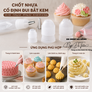 Chốt giữ đui bắt kem nhựa