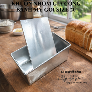 Khuôn nhôm gia công bánh mỳ sandwich size 20cm