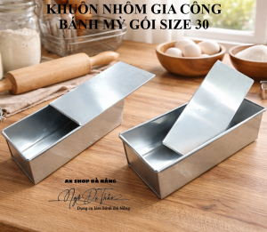 Khuôn nhôm gia công bánh mỳ sandwich size 30cm