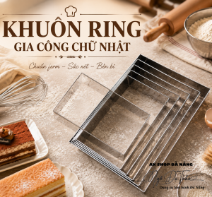 Khuôn ring nhôm gia công CHỮ NHẬT