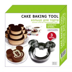 Set 3 khuôn ring mousse MÍCKEY