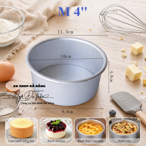 Khuôn nhôm hợp kim đế rời TRÒN M"4