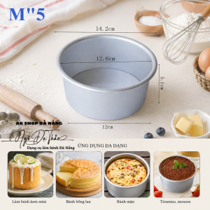 Khuôn nhôm hợp kim đế rời TRÒN M"5