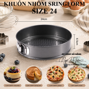 Khuôn nhôm SPRINGFORM TRÒN size 24cm