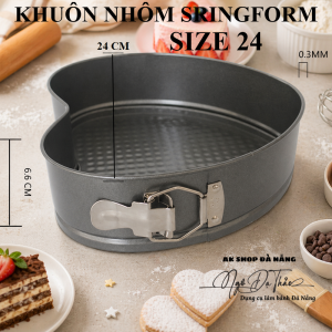 Khuôn nhôm SPRINGFORM TIM size 24cm