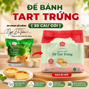 Đế bánh tart trứng 30 cái/ gói