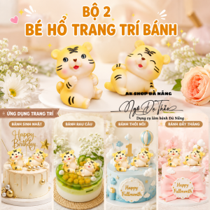 Bộ 2 hổ vằn con