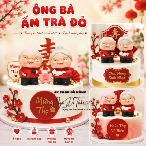Ông bà ấm trà đỏ