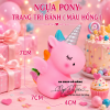 ngua-pony-trang-tri-banh - ảnh nhỏ 4